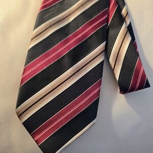 Alexander Julian Colours Multicolor Striped Men's 59.5" Polyester Necktie